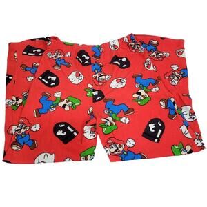 Super Mario‎ Brothers Pajama Bottoms Boy's Size 14/16